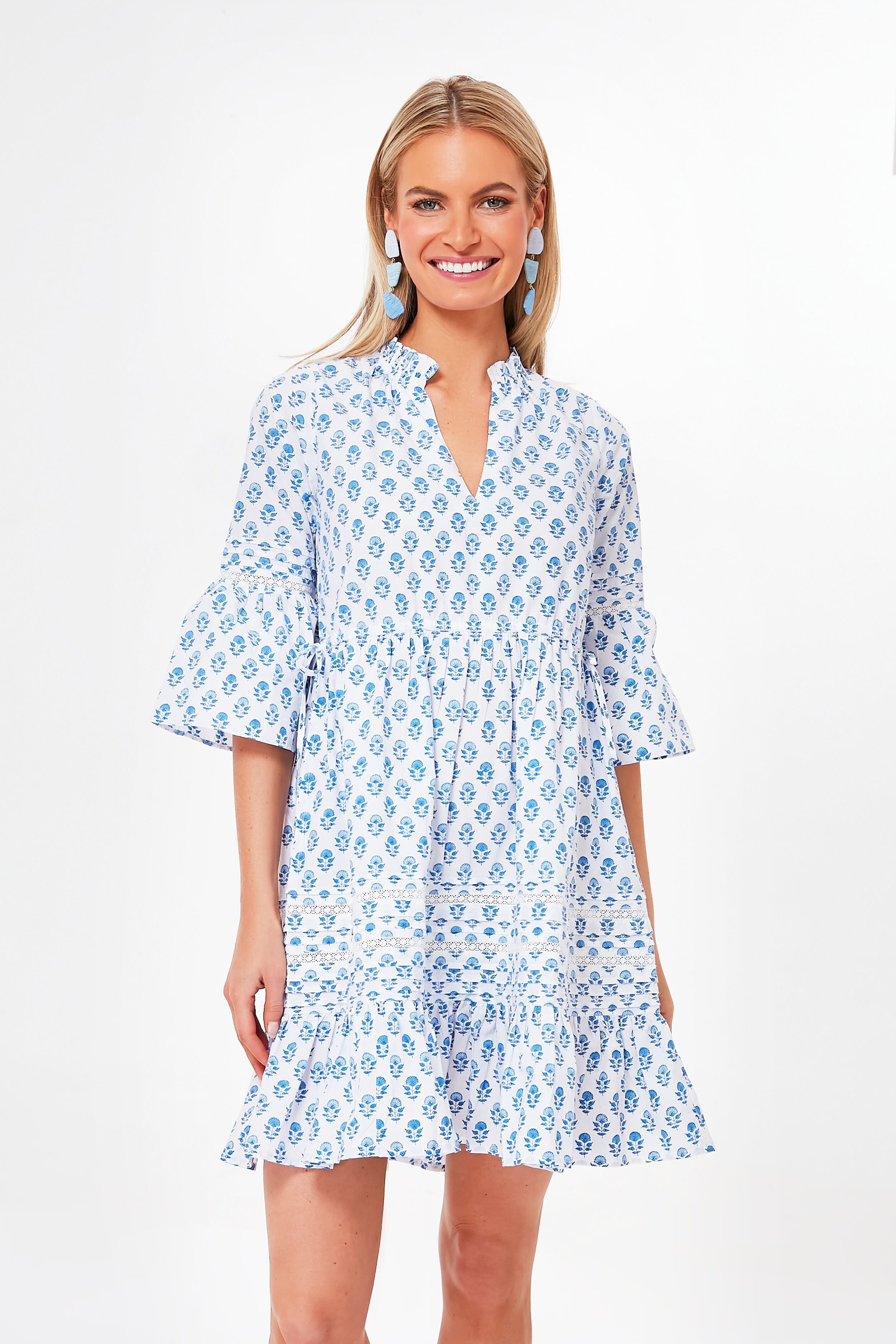 Provincial Buta Amelia Mini Dress