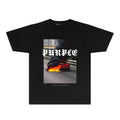 PURPLE  fashion T-shirt