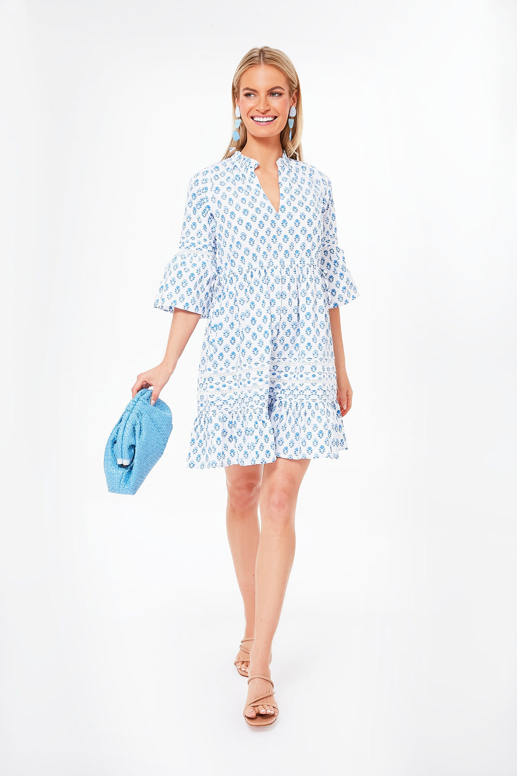 Provincial Buta Amelia Mini Dress