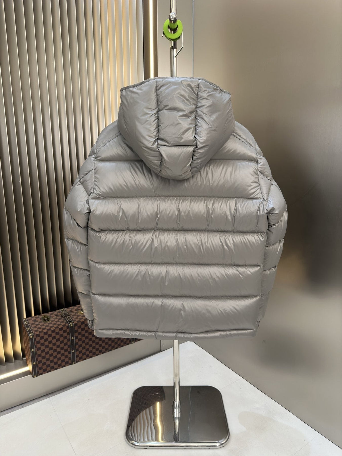 Moncler Hooded Quilted Puffer Coat — back