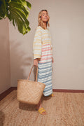 Sunset Stripe Cleo Dress