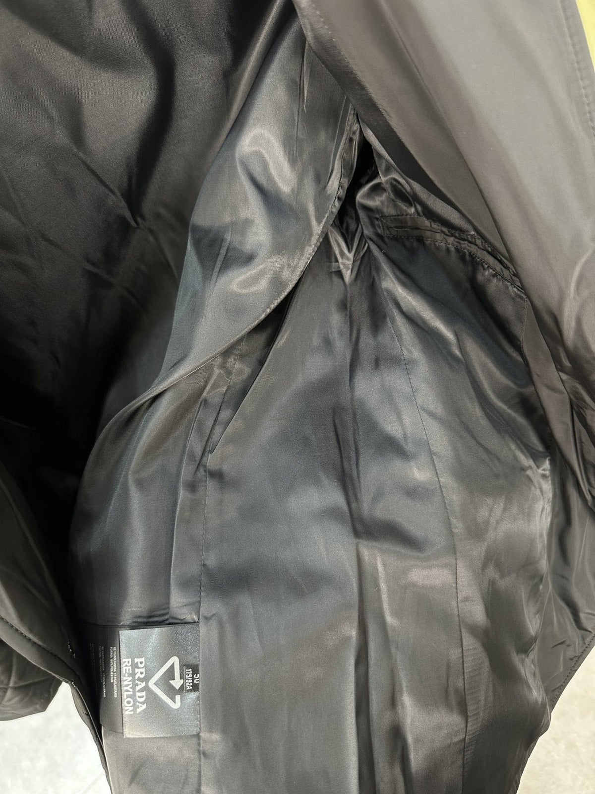 Prada Diamond-Quilted Padded Jacket — neck_label