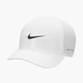 Nike Unisex Dri-FIT Advantage Club Unstructured Tennis Cap white / black