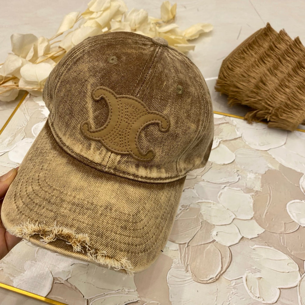 Celine Washed Baseball Cap